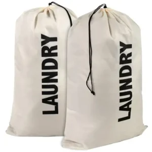 Large Screen Printed Laundry Bags
